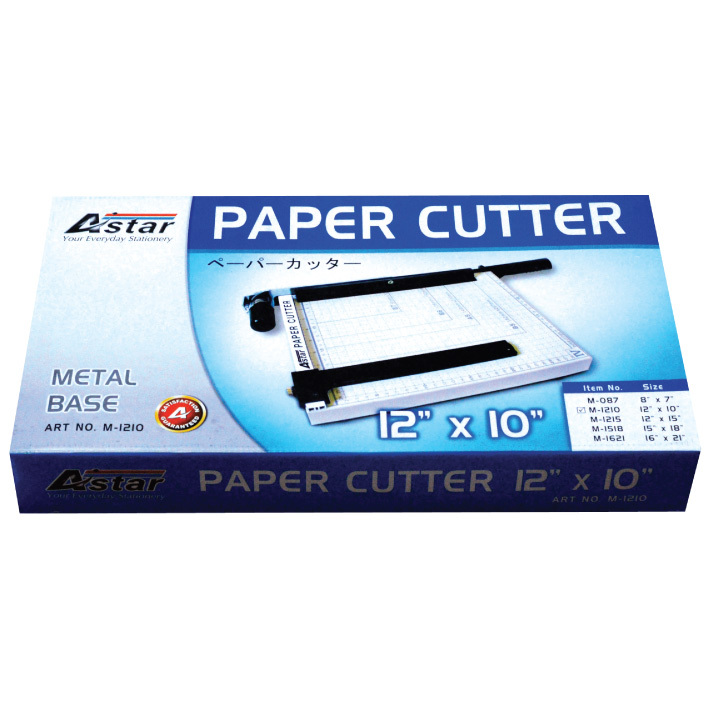 Paper Cutter Metal Base 12" X 10" Kuching Sincere