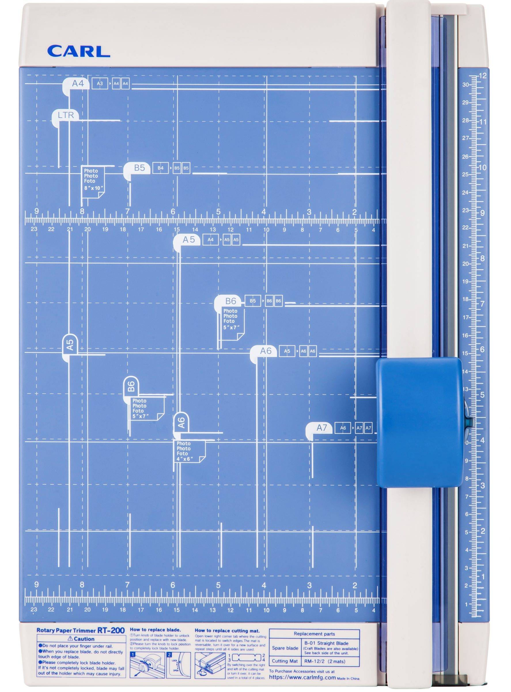 Carl Paper Trimmer A4 RT200 Kuching Sincere