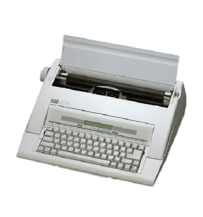 Nakajima Electronic Typewriter Machine AX160 Kuching Sincere