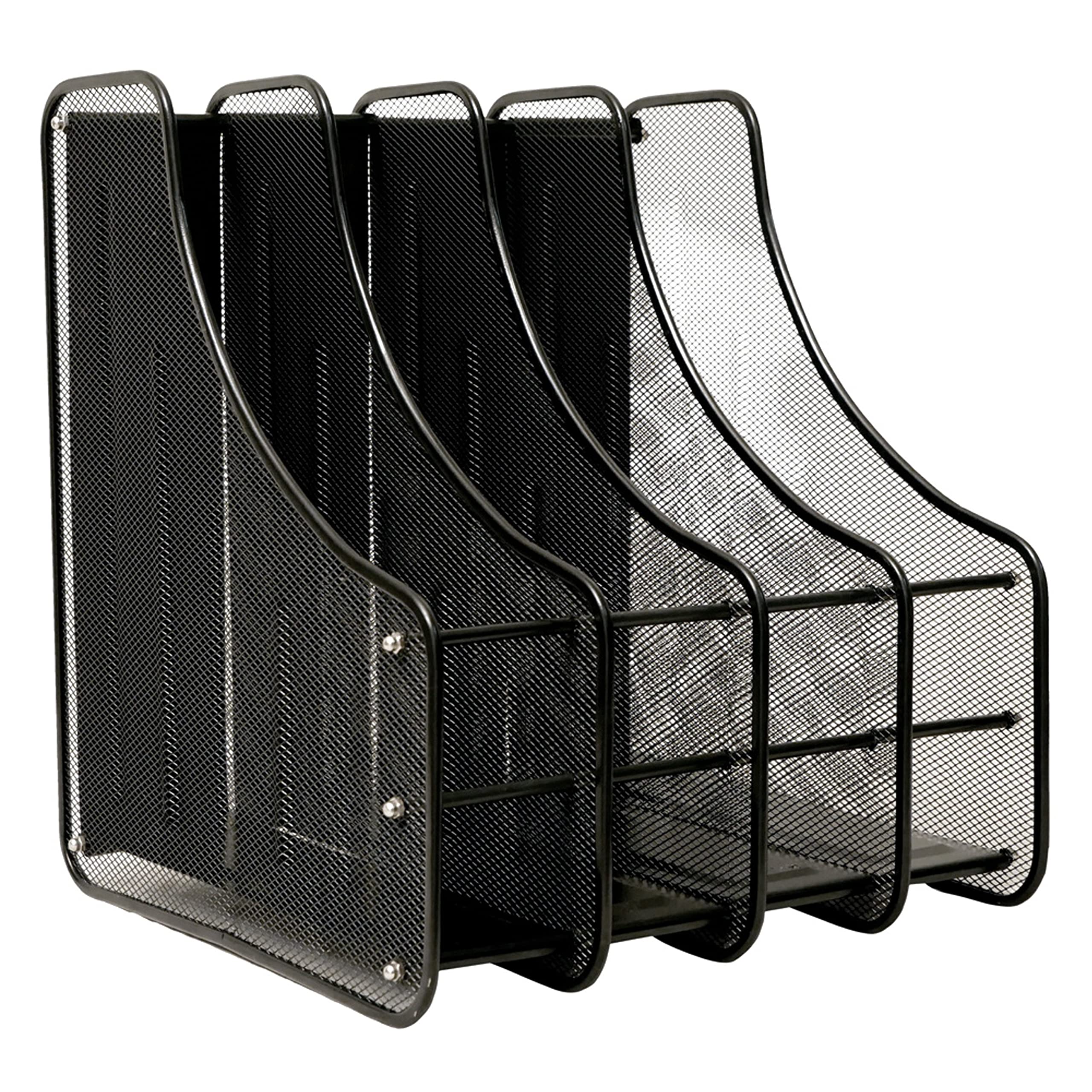 Wire Mesh Magazine Holder 4 Compartments Kuching Sincere